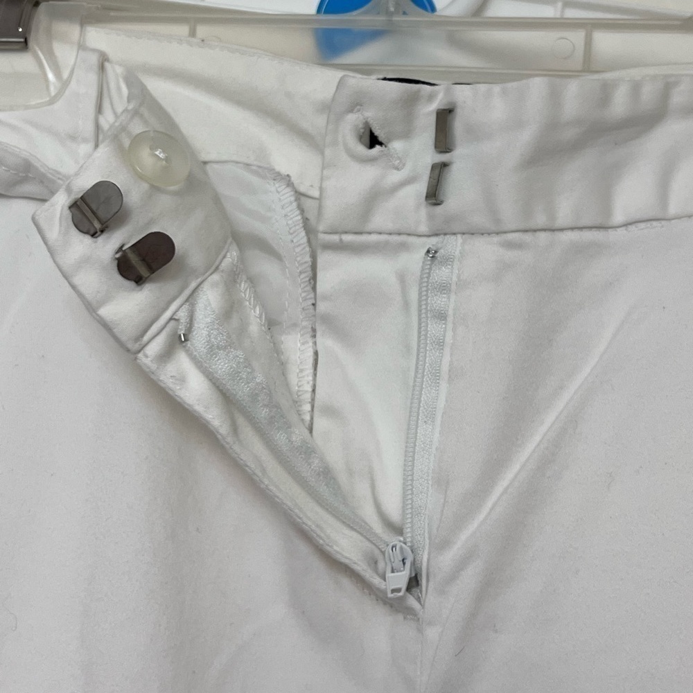 The Limited Cassidy Fit White Cropped Wide Leg Pants size 10 - Picture 2 of 4